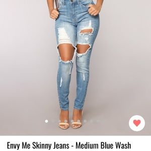 Fashion Nova Envy Me Skinny Jeans